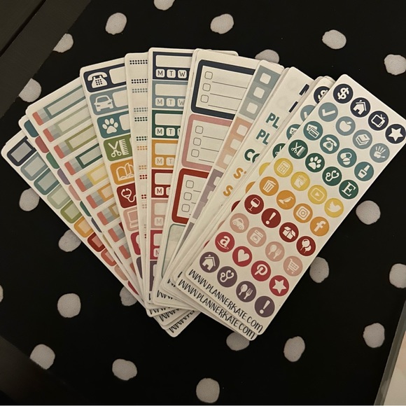 Planner Kate Design Planner Kate Stickers Poshmark